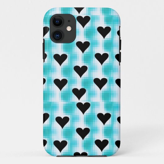 ハート・オブ・ブラック Case-Mate iPhoneケース (裏面)