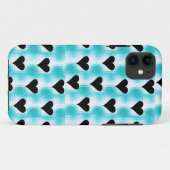 ハート・オブ・ブラック Case-Mate iPhoneケース (裏面(横))