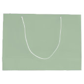 ハート！ オーダーメイドエンゲージメント/ウェディング ラージペーパーバッグ (裏面)