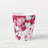 ハート カフェラテマグ (正面)