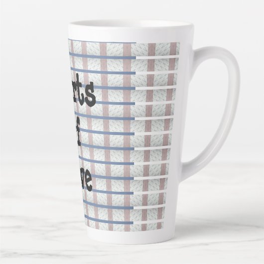 ハート カフェラテマグ (右)