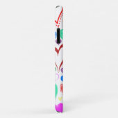 ハート、カラフルハート、名前のパターン Case-Mate iPhoneケース (裏面/右)