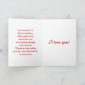 ハート カード (内部)