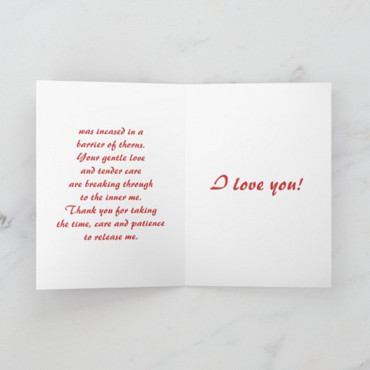 ハート カード (内部)