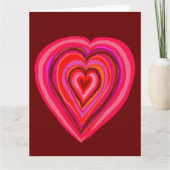 ハート カード (正面)