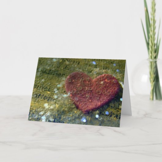 ハート カード (正面)