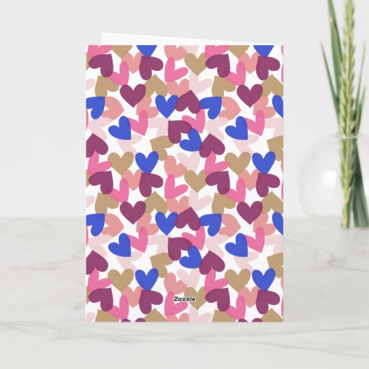 ハート カード (裏面)