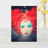 ハート カード (黄色い花)