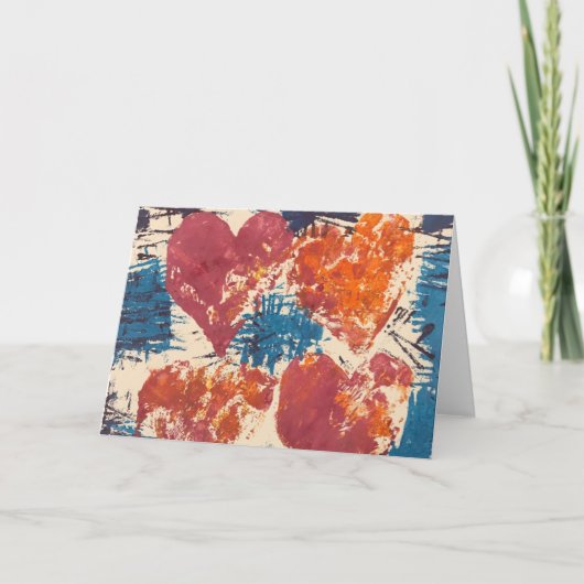 ハート カード (正面)