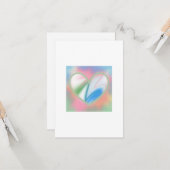 ハート カード (正面/裏面インサイチュ)