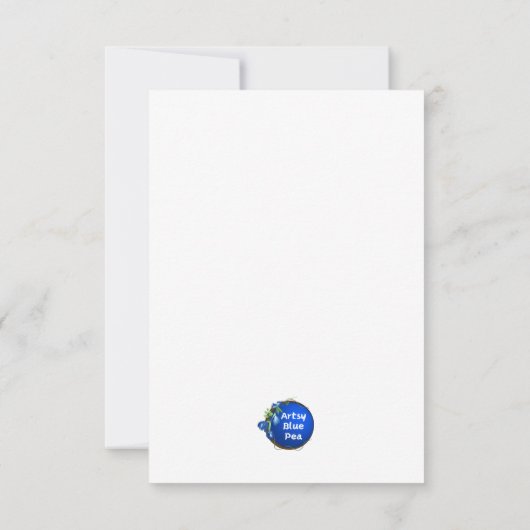 ハート カード (裏面)