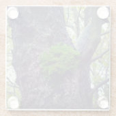 ハート ガラスコースター (裏面)