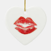ハート&キスオーナメント セラミックオーナメント (裏面)