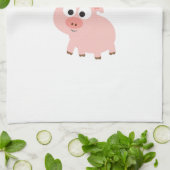 ハート キッチンタオル (折り畳み)