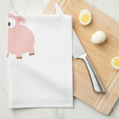 ハート キッチンタオル (四つ折り)