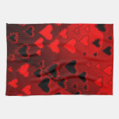 ハート キッチンタオル (横)