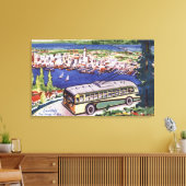 ハート キャンバスプリント (インサイチュ (リビング))