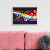 ハート キャンバスプリント (インサイチュ (リビング))