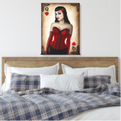 ハート キャンバスプリント (インサイチュ (寝室))