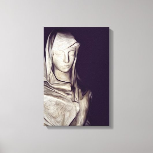 ハート キャンバスプリント (正面)