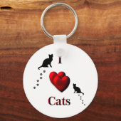 ハート キーホルダー (正面)