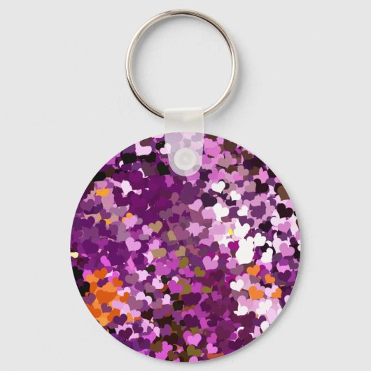 ハート キーホルダー (正面)