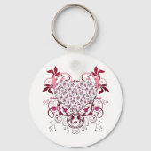 ハート キーホルダー (正面)