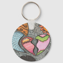 ハート キーホルダー