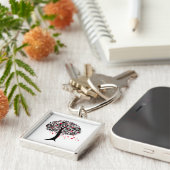 ハート キーホルダー (側面)