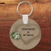 ハート キーホルダー (正面)