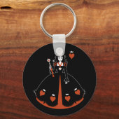 ハート キーホルダー (正面)