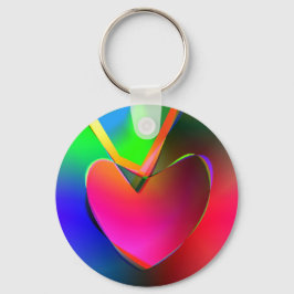 ハート キーホルダー