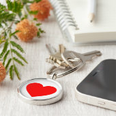 ハート キーホルダー (側面)