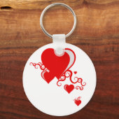 ハート キーホルダー (正面)