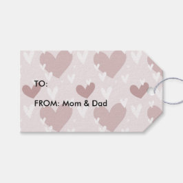 ハート ギフトタグ