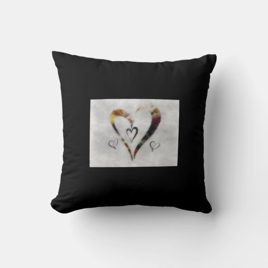 ハート クッション (正面)