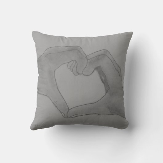 ハート クッション (裏面)