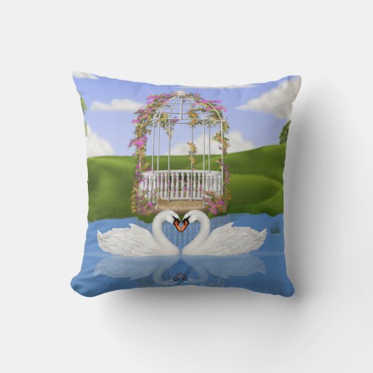 ハート クッション (正面)