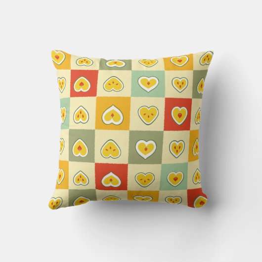 ハート クッション (裏面)