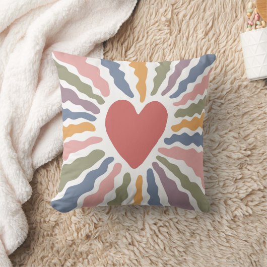 ハート クッション (ブランケット)