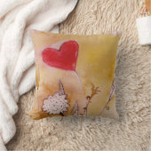 ハート クッション (ブランケット)