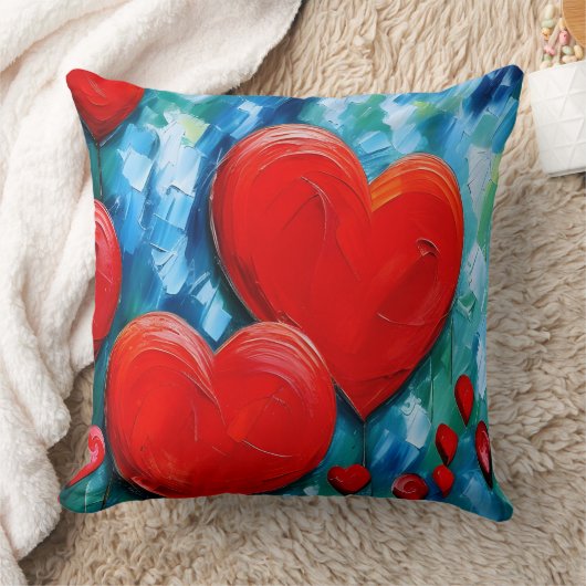 ハート クッション (ブランケット)