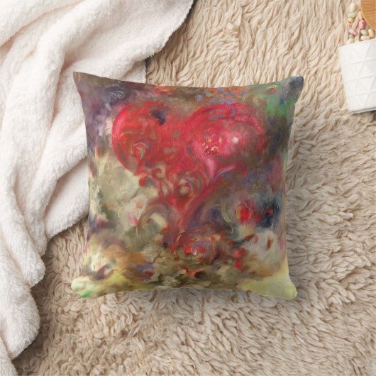 ハート クッション (ブランケット)