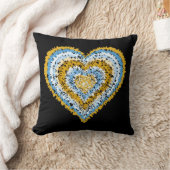 ハート クッション (ブランケット)