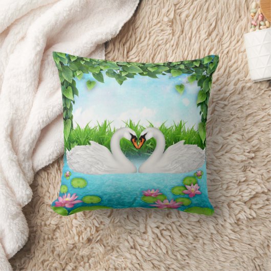 ハート クッション (ブランケット)