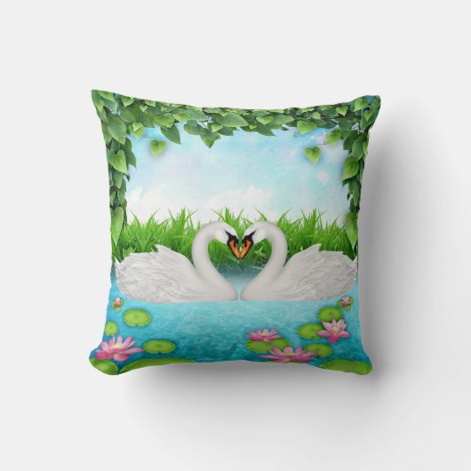 ハート クッション (正面)