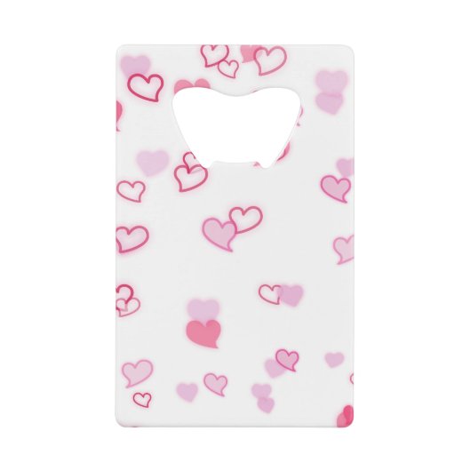 ハート クレジットカード栓抜き (正面)