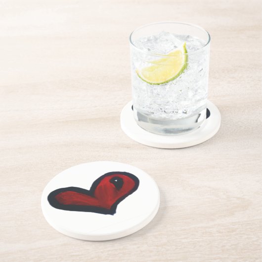 ハート コースター (側面)
