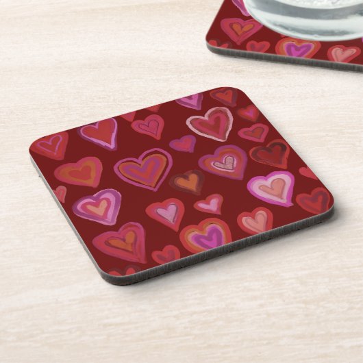 ハート コースター (左側)