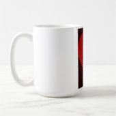 ハート コーヒーマグカップ (左)